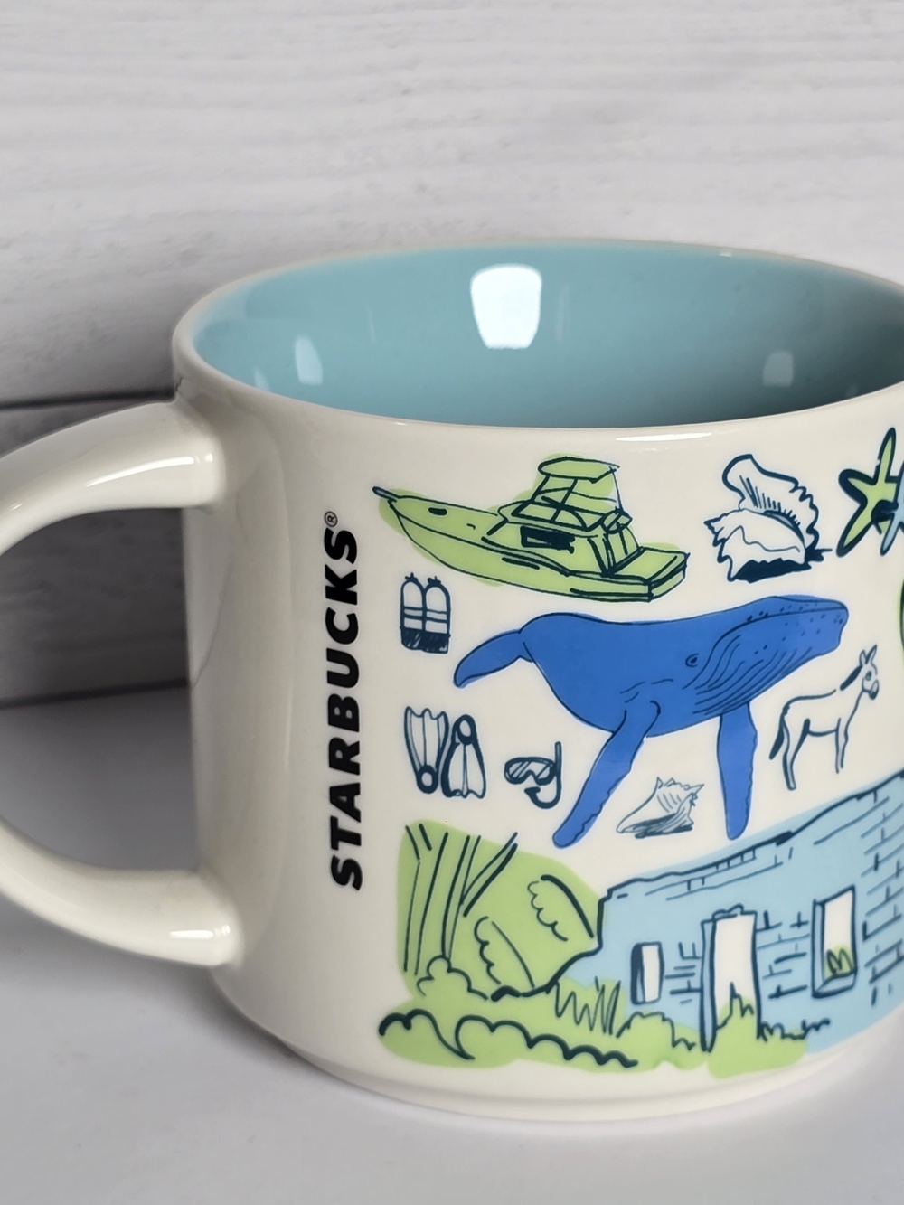 Starbucks Turks & Caicos Been There Series Collector Coffee City Mug Cup 2020